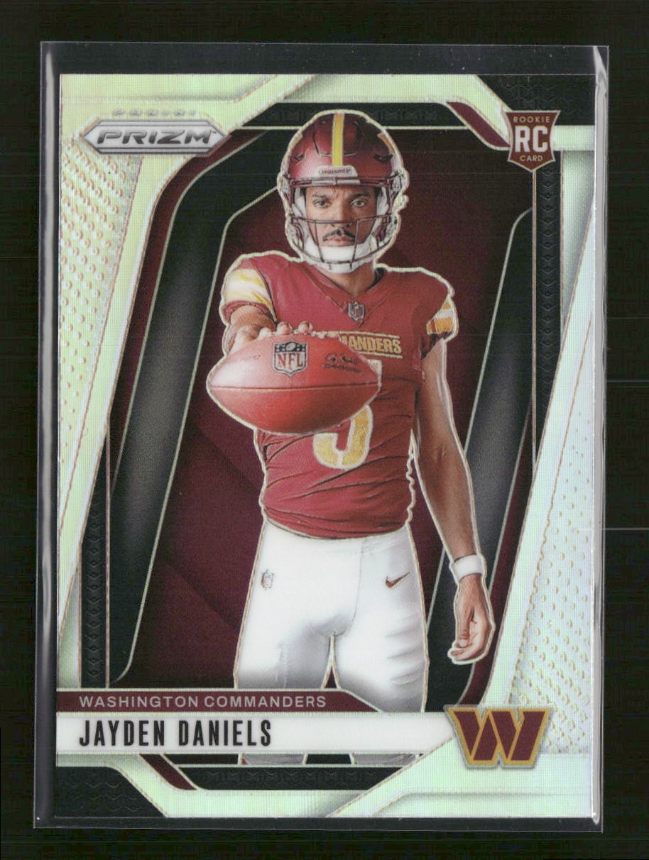 2024 Panini Prizm Rookie Variations Silver Prizm Jayden Daniels #17