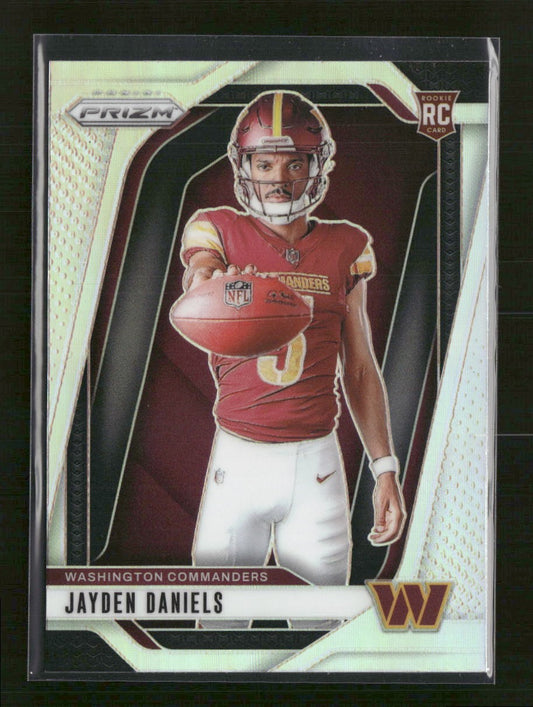 2024 Panini Prizm Rookie Variations Silver Prizm Jayden Daniels #17