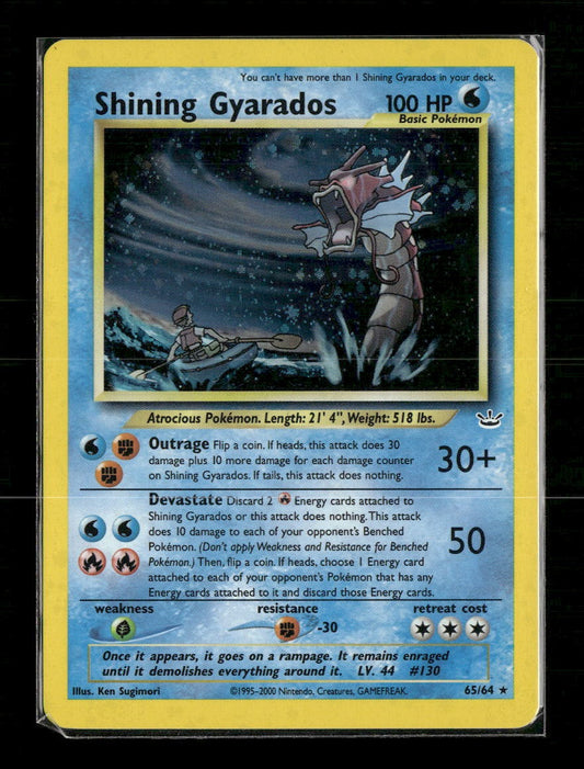 Neo Revelation Shining Gyarados #65/64