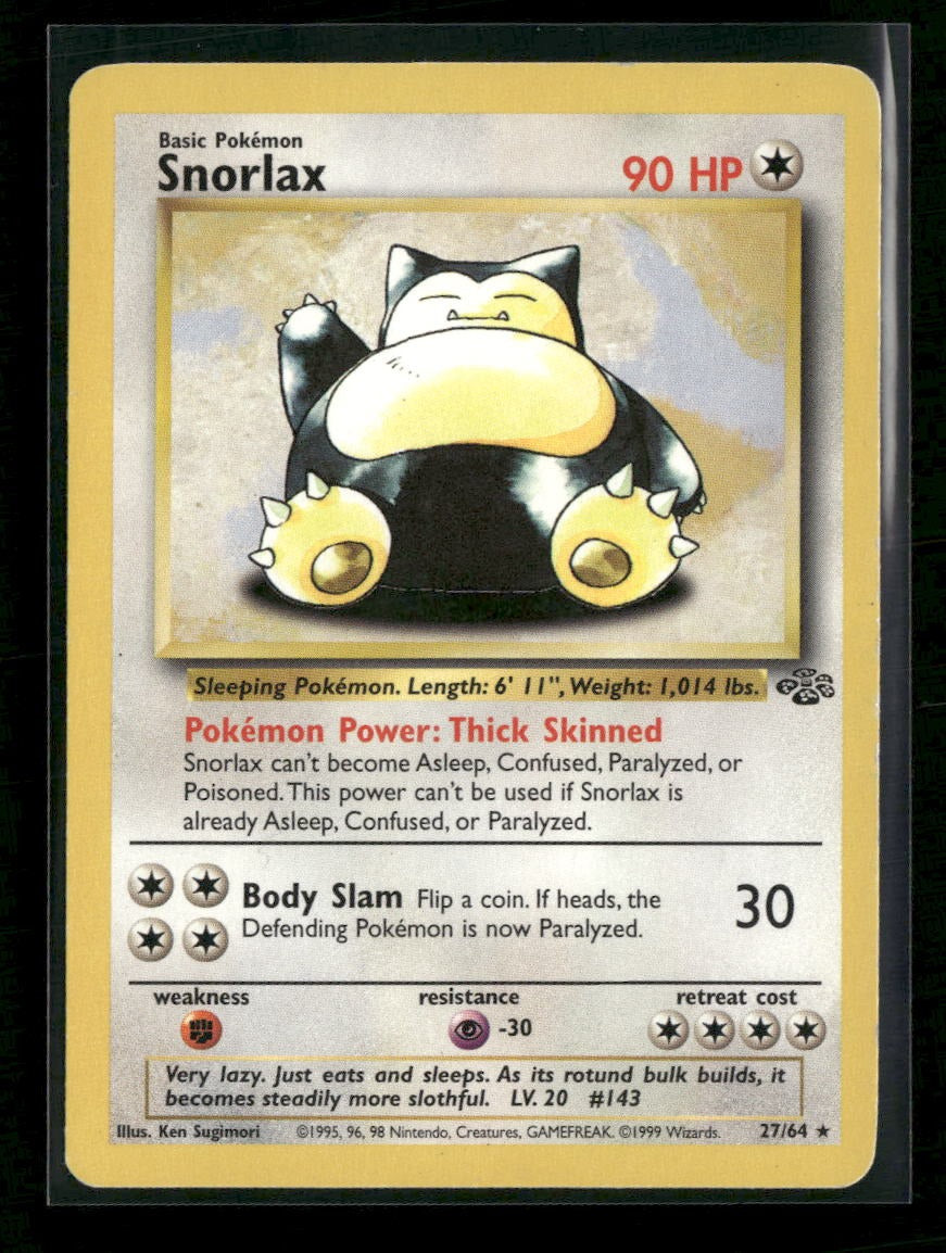 Jungle Snorlax (27) #27/64