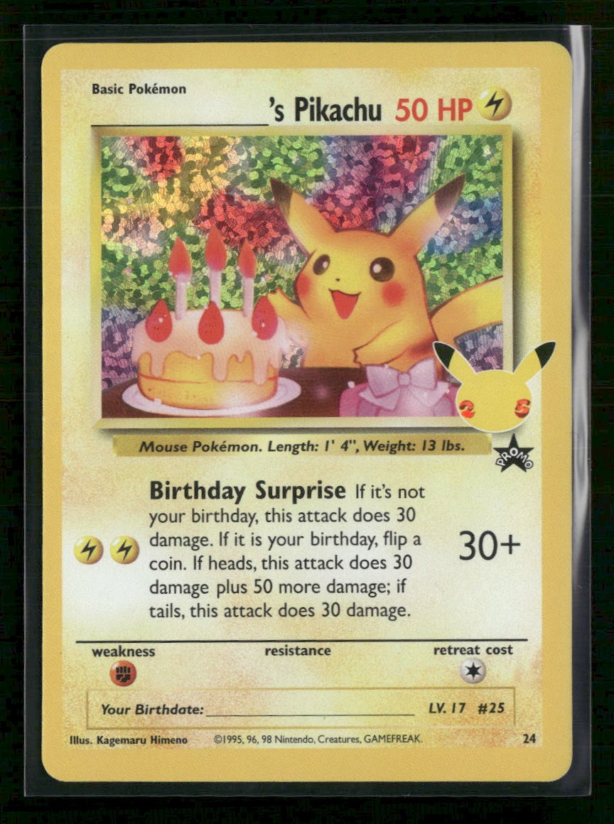 Celebrations: Classic Collection ______'s Pikachu #24/53