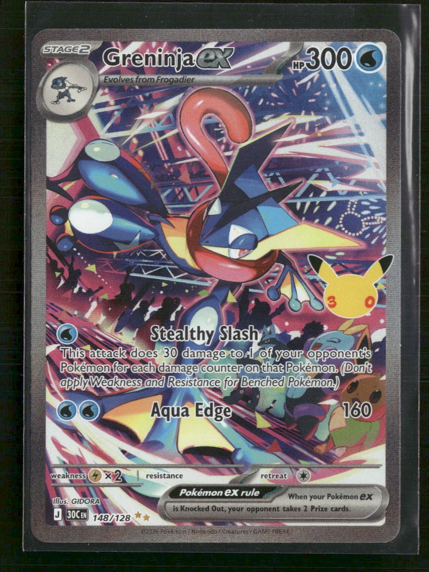 ME: 30th Celebration Greninja ex #148/128