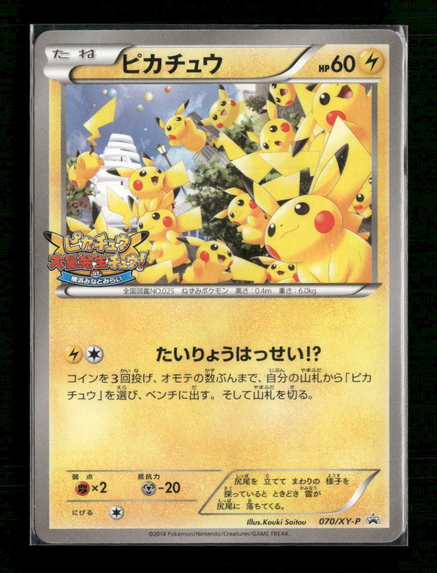 XY-P: XY Promos Pikachu #070/XY-P