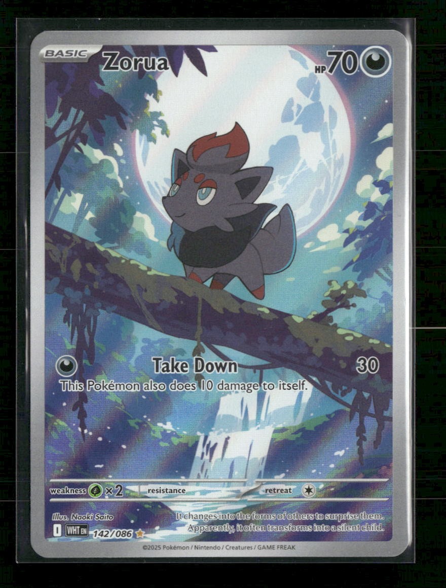 SV: White Flare Zorua #142/086