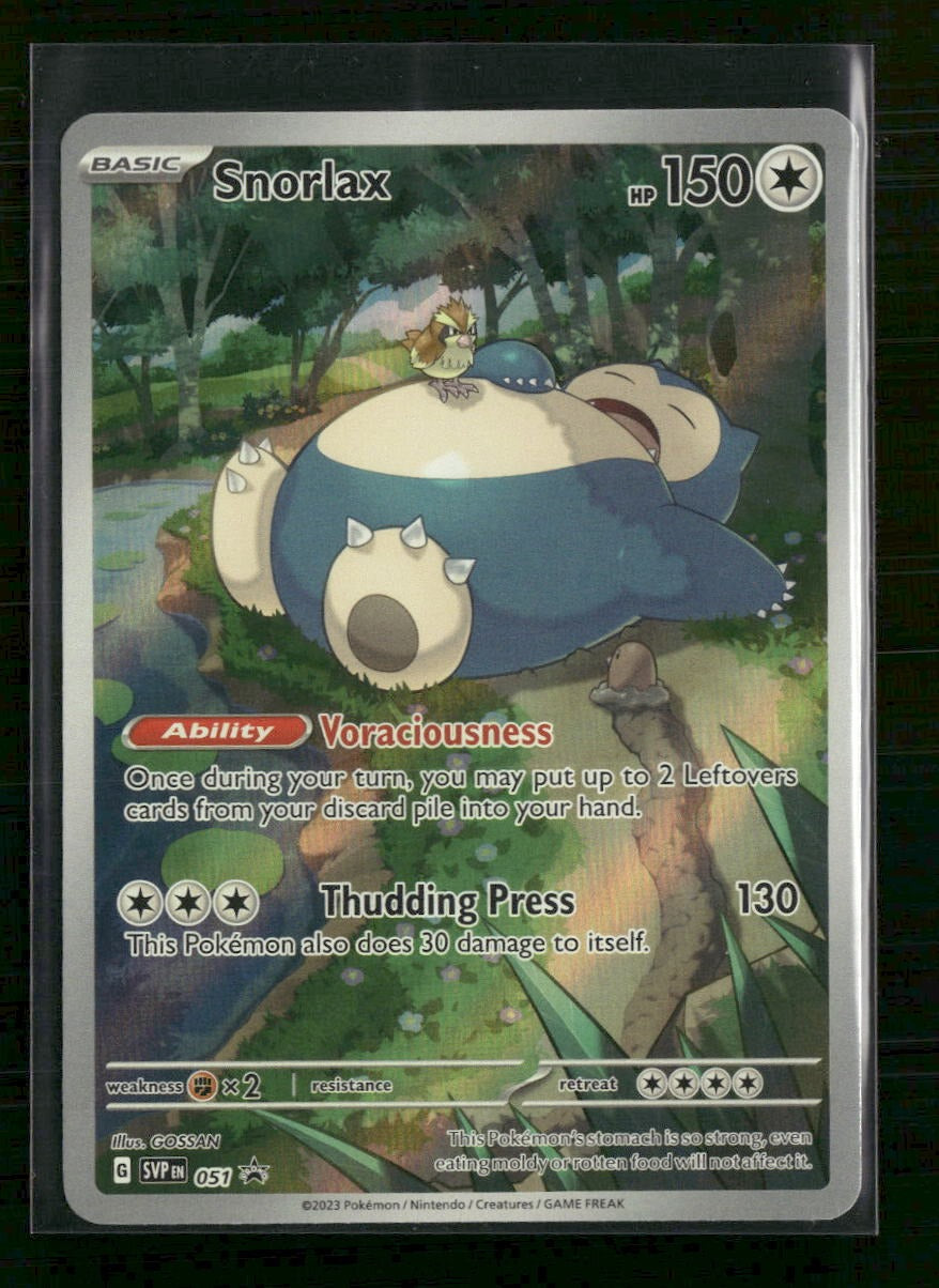SV: Scarlet & Violet Promo Cards Snorlax #051