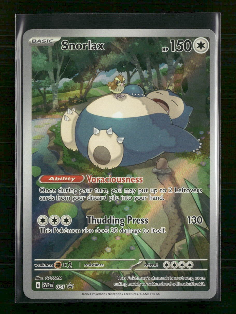 SV: Scarlet & Violet Promo Cards Snorlax #051