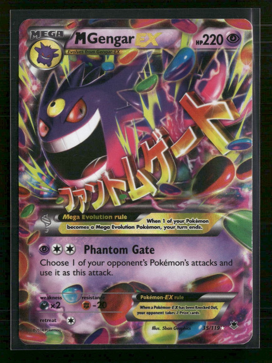 XY - Phantom Forces M Gengar EX #35/119