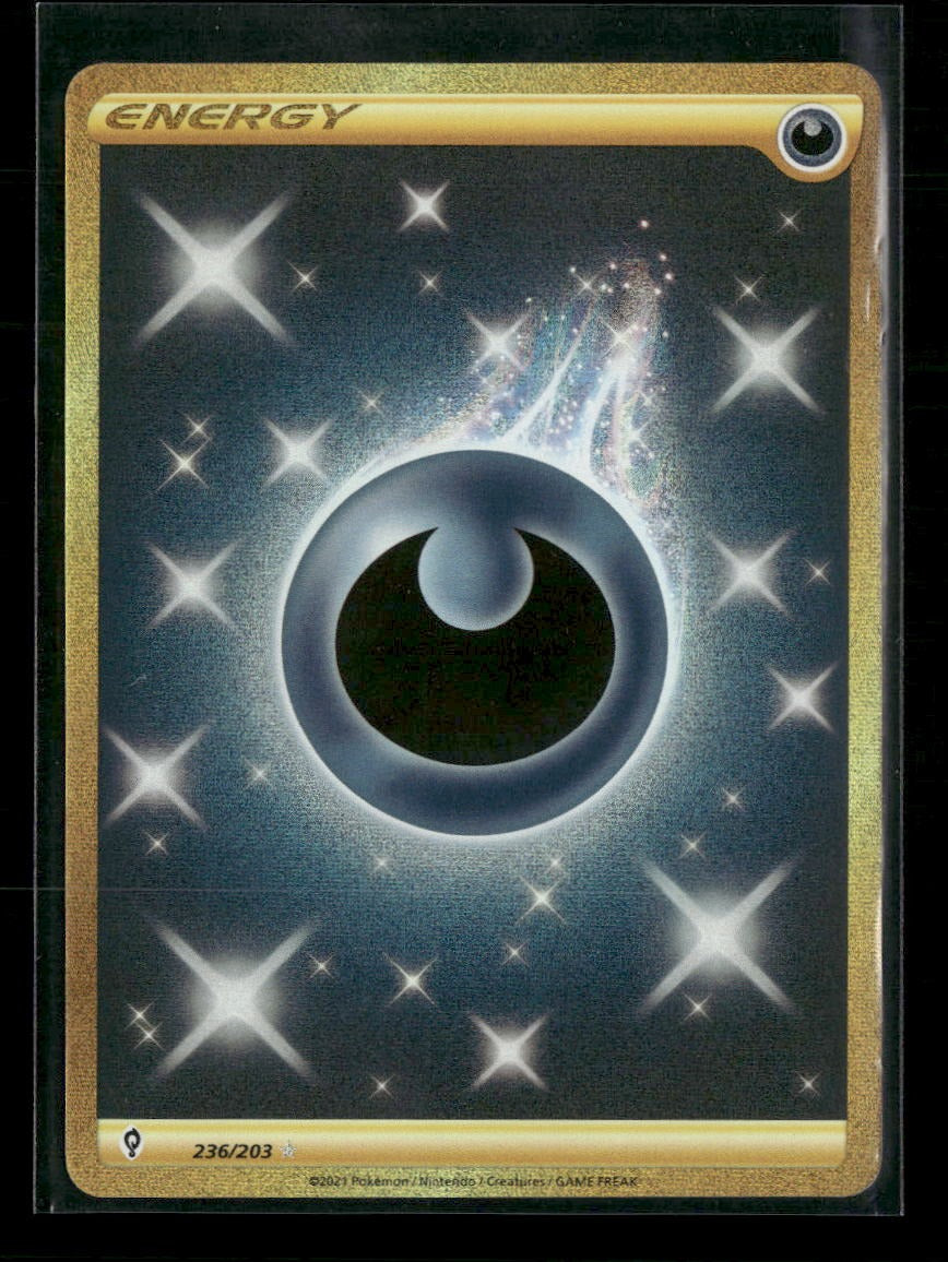 SWSH07: Evolving Skies Darkness Energy (Secret) #236/203