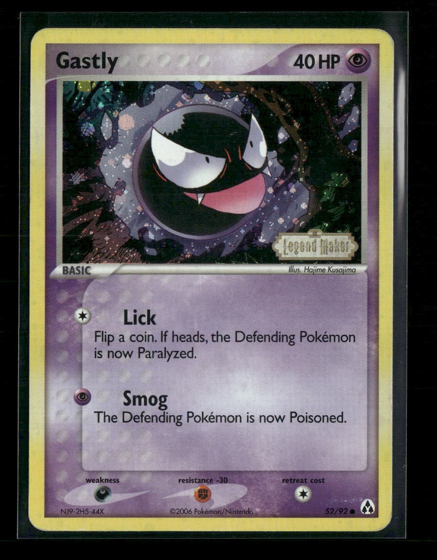 EX Legend Maker Gastly #52/92