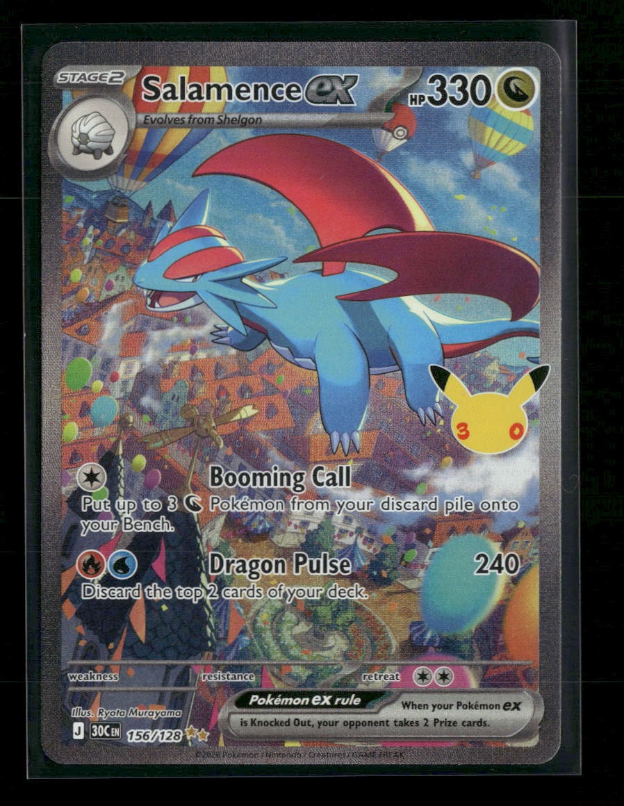 ME: 30th Celebration Salamence ex #156/128