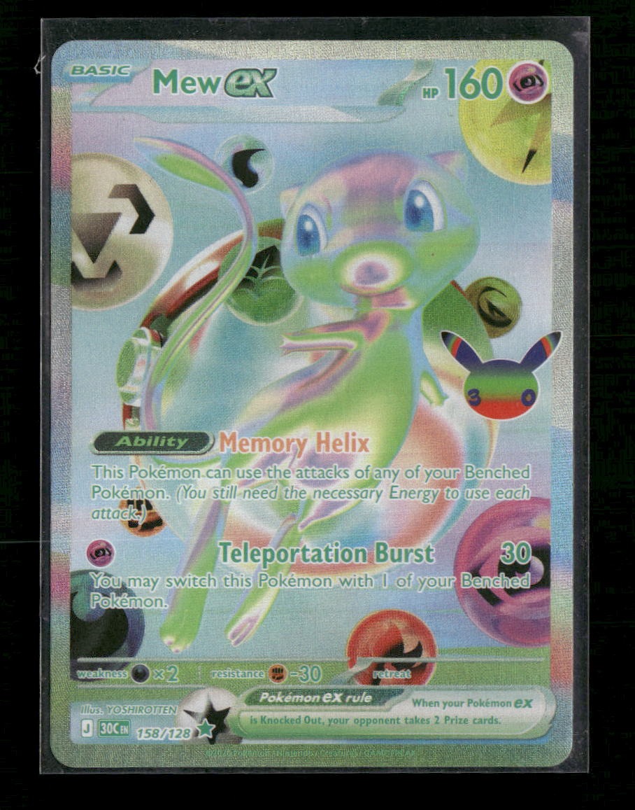 ME: 30th Celebration Mew ex #158/128