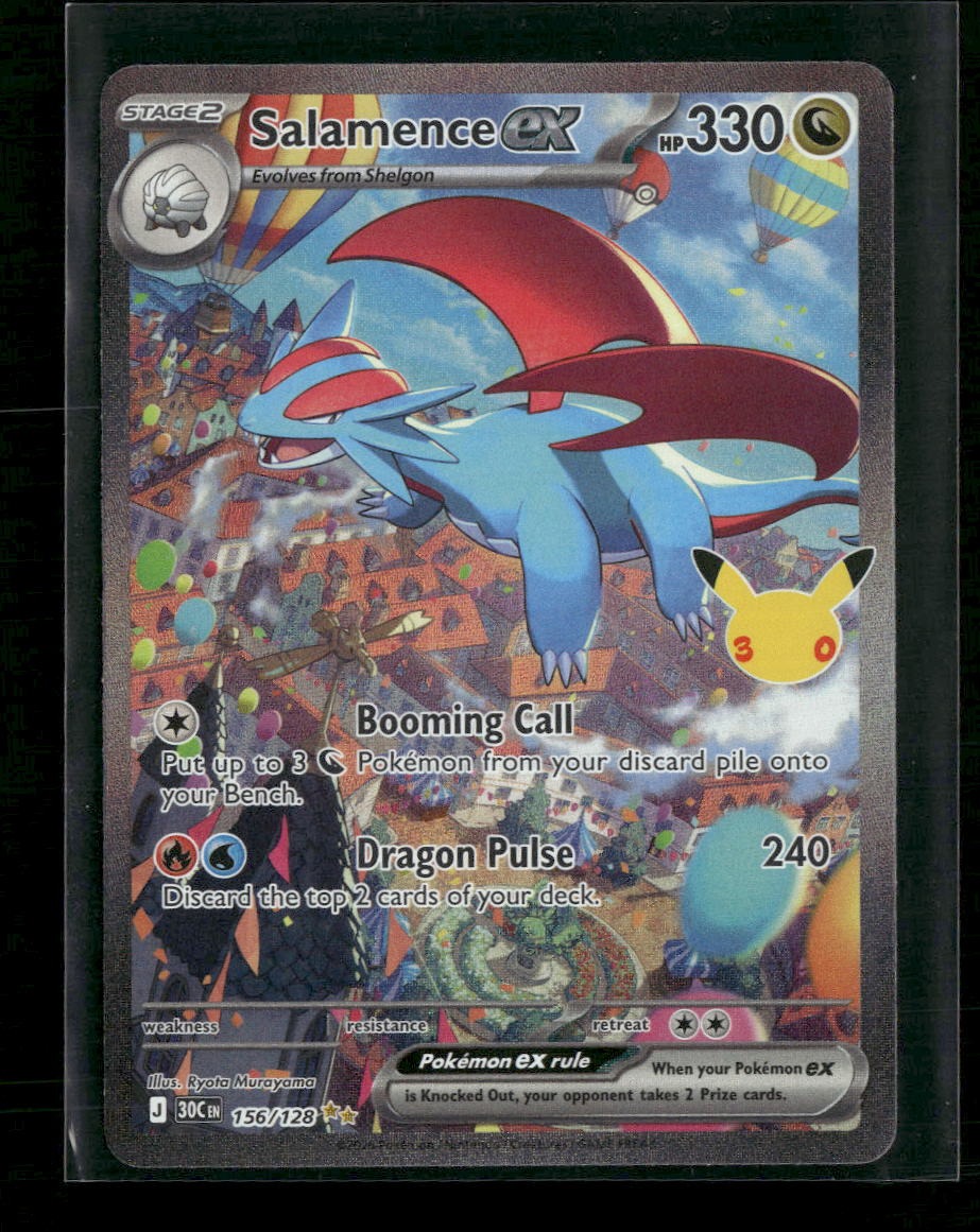 ME: 30th Celebration Salamence ex #156/128