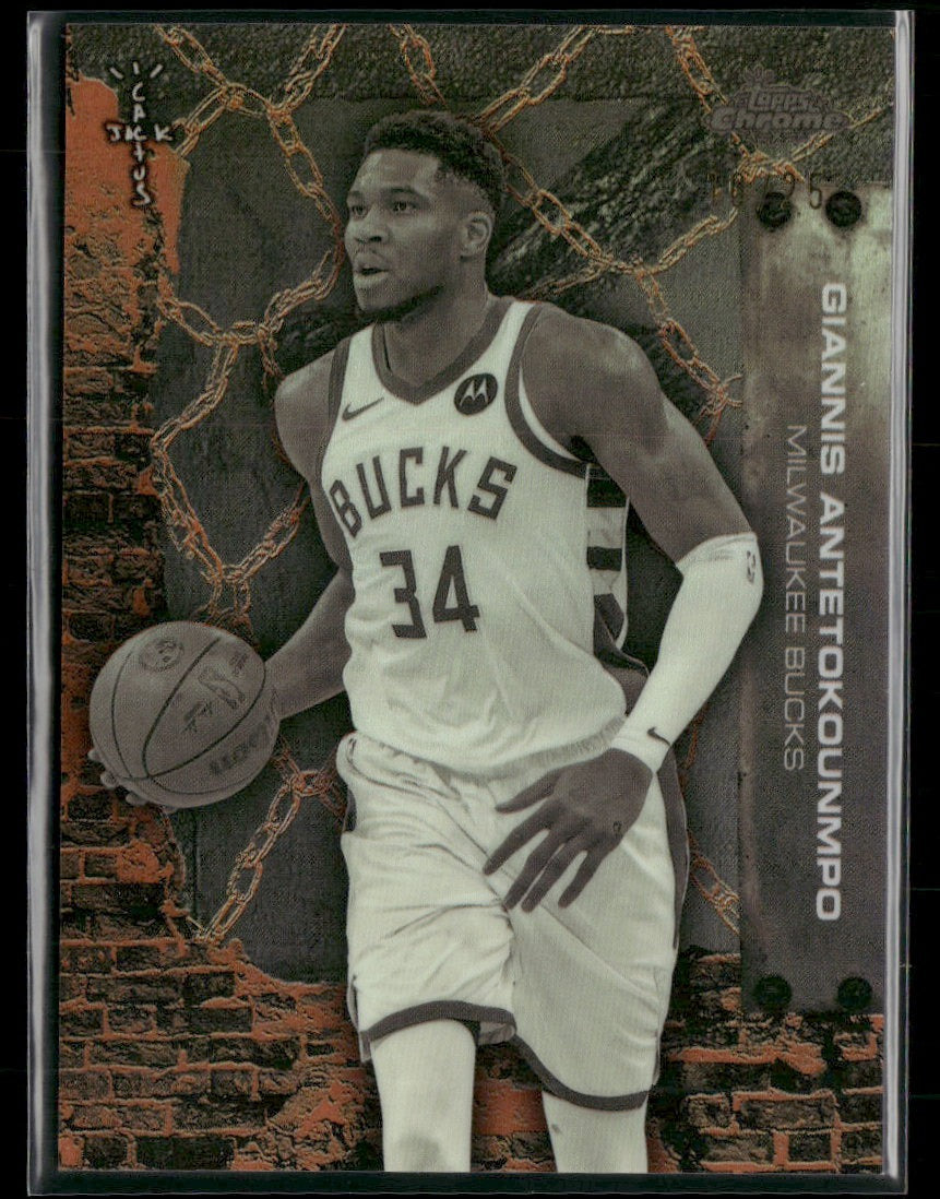 2025-26 Topps Chrome Cactus Jack #25 Giannis Antetokounmpo #17