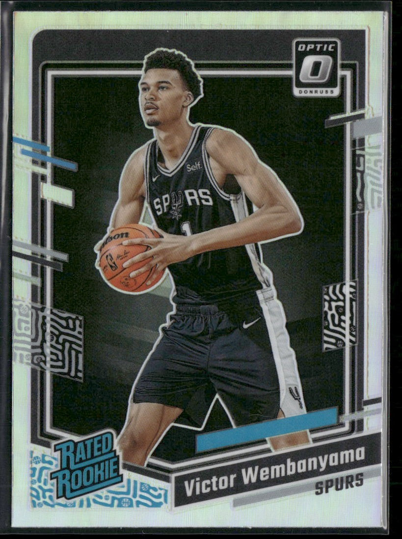 2023-24 Donruss Optic Holo Victor Wembanyama RC #225