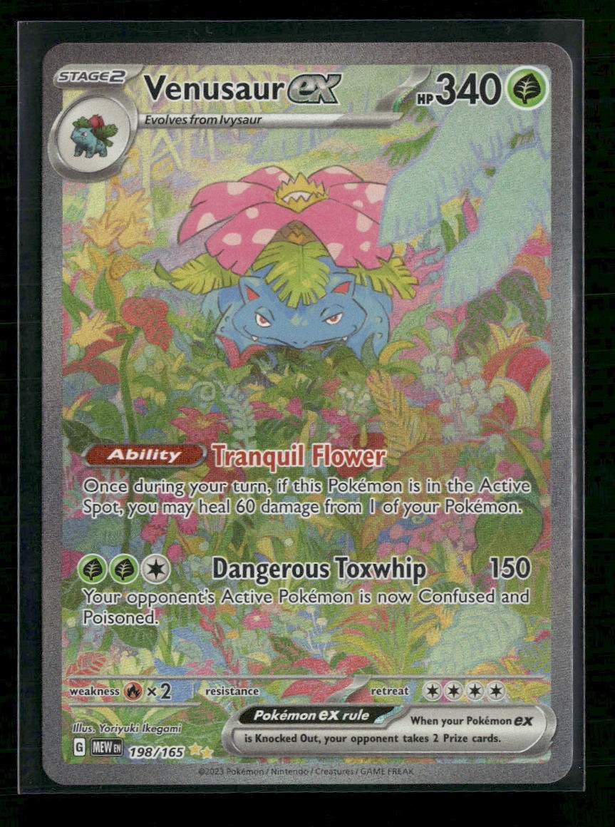 SV: Scarlet & Violet 151 Venusaur ex #198/165