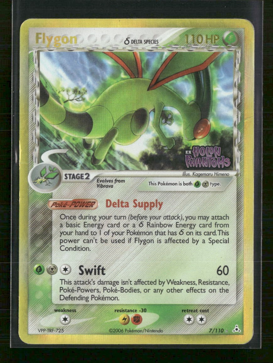 Holon Phantoms Flygon (Delta Species) #7/110 (Damaged)