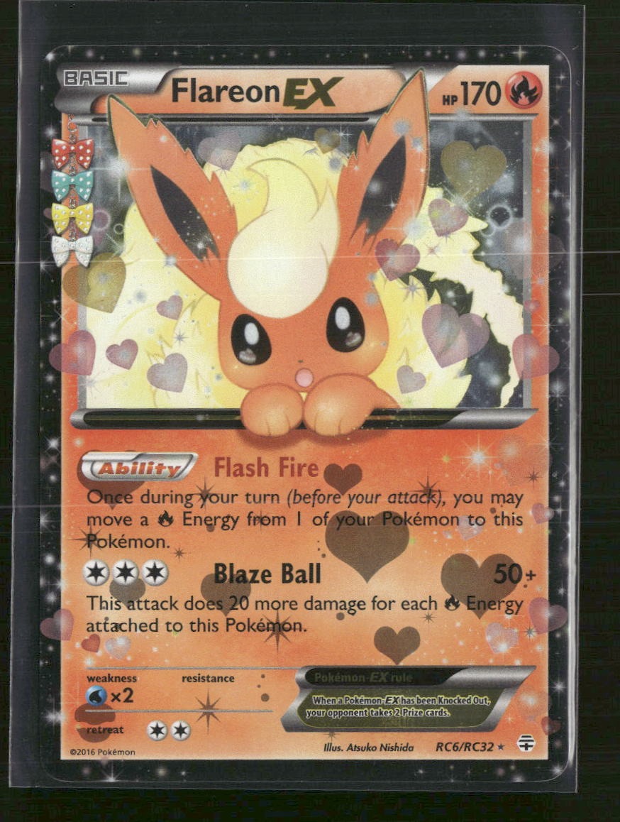 Generations: Radiant Collection Flareon EX #RC6/RC32