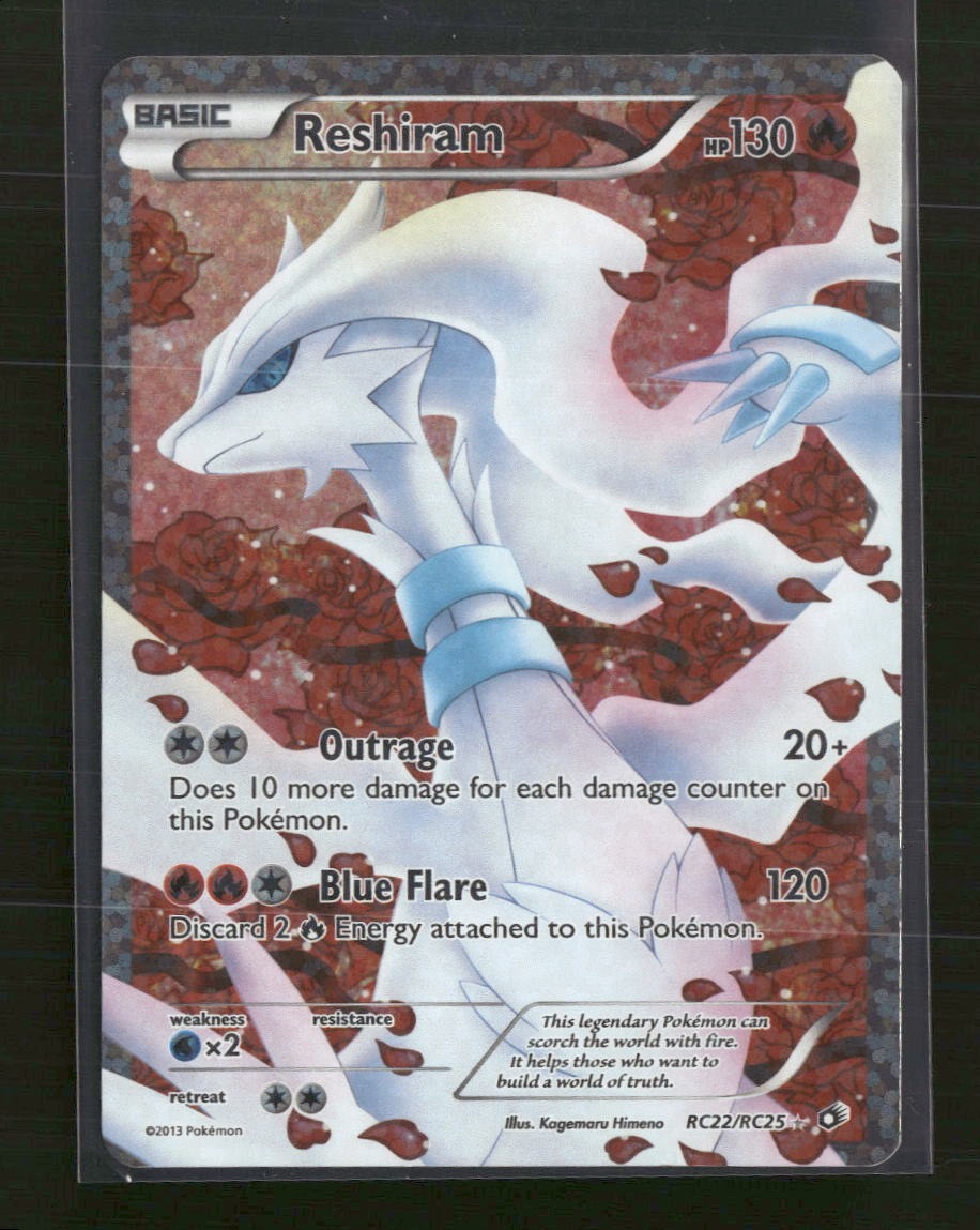 Legendary Treasures: Radiant Collection Reshiram (Full Art) #RC22/RC25
