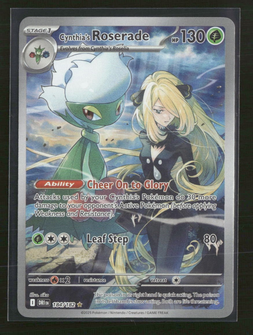 SV10: Destined Rivals Cynthia's Roserade #184/182