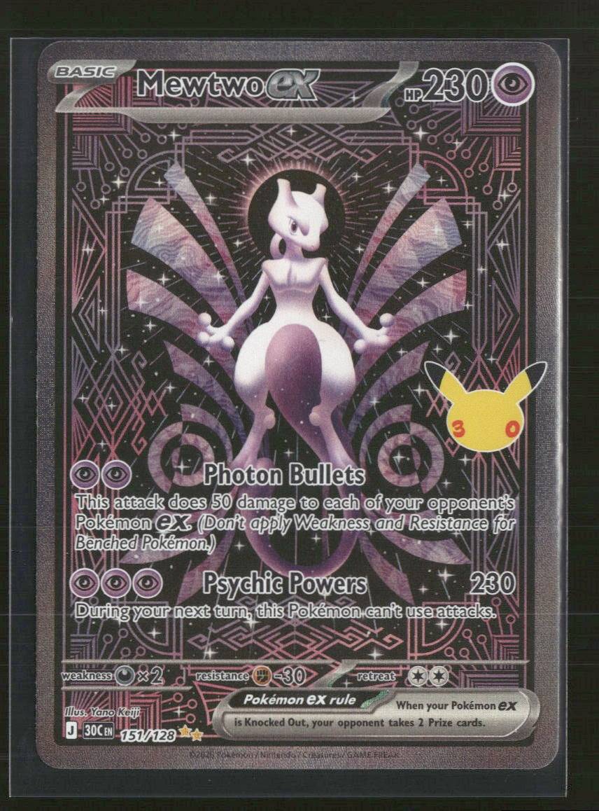 ME: 30th Celebration Mewtwo ex #151/128