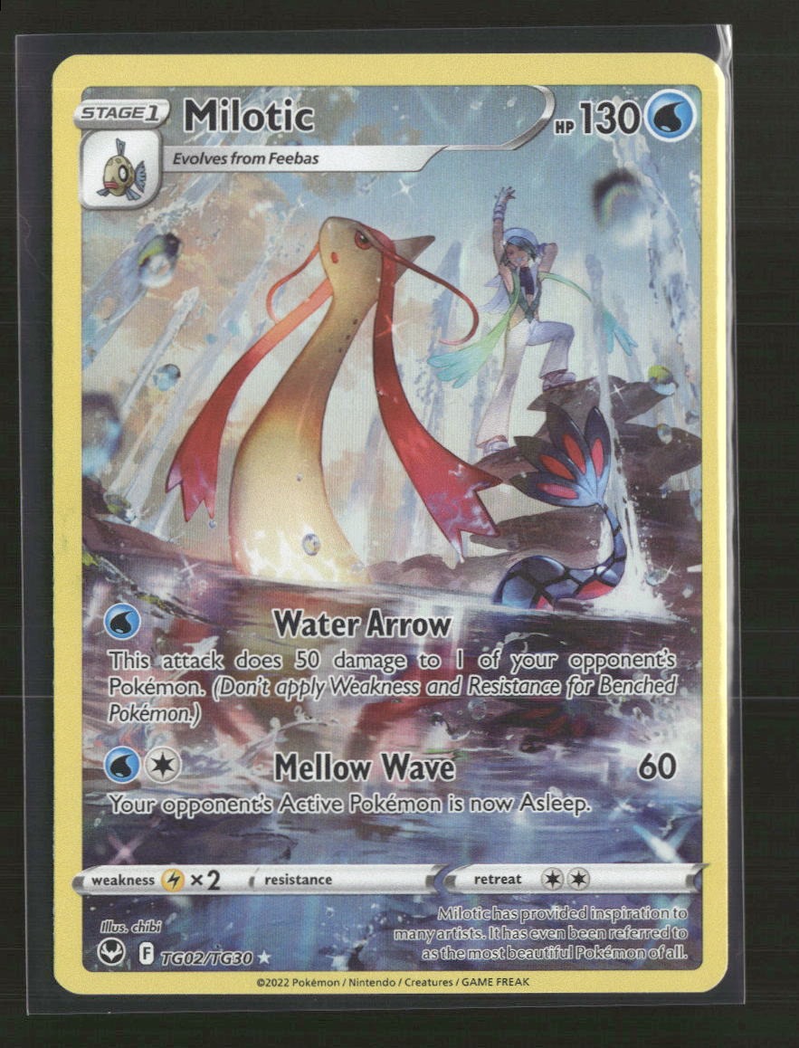 SWSH12: Silver Tempest Trainer Gallery Milotic #TG02/TG30