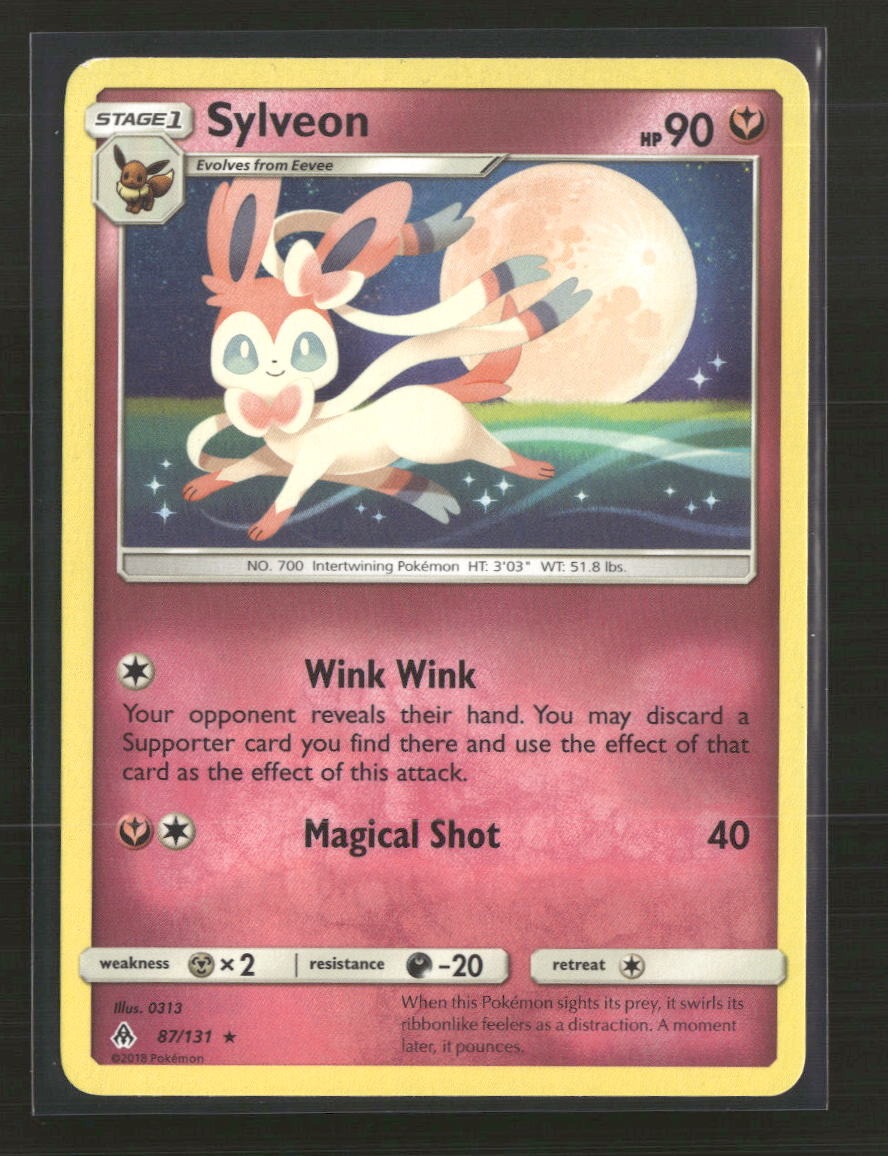 SM - Forbidden Light Sylveon #87/131