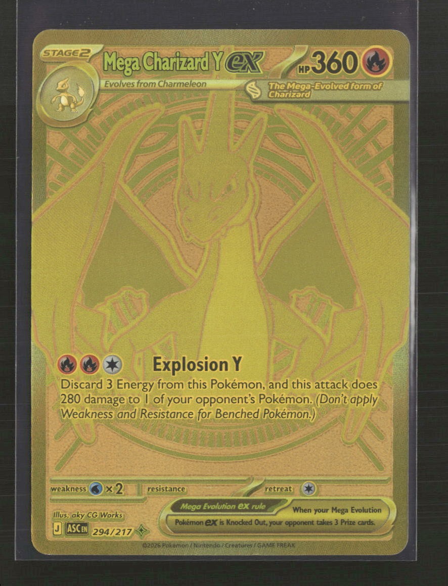ME: Ascended Heroes Mega Charizard Y ex #294/217