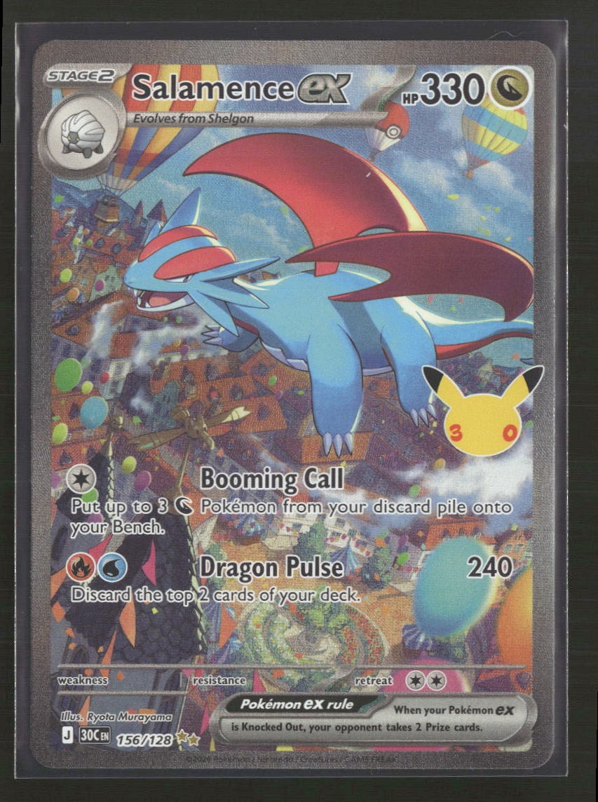 ME: 30th Celebration Salamence ex #156/128