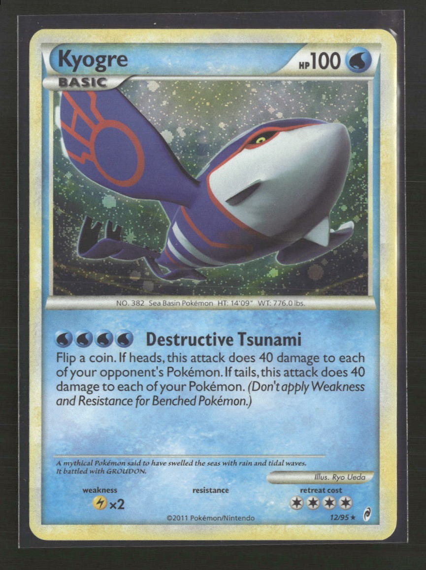 Call of Legends Kyogre #12/95