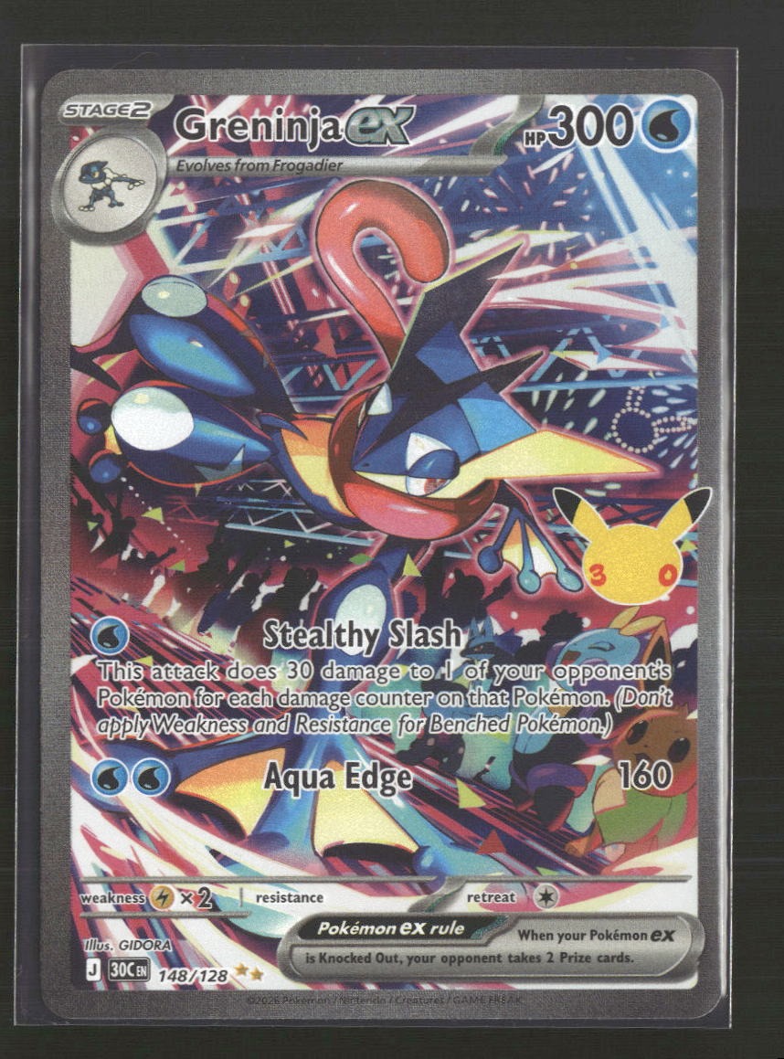 ME: 30th Celebration Greninja ex #148/128