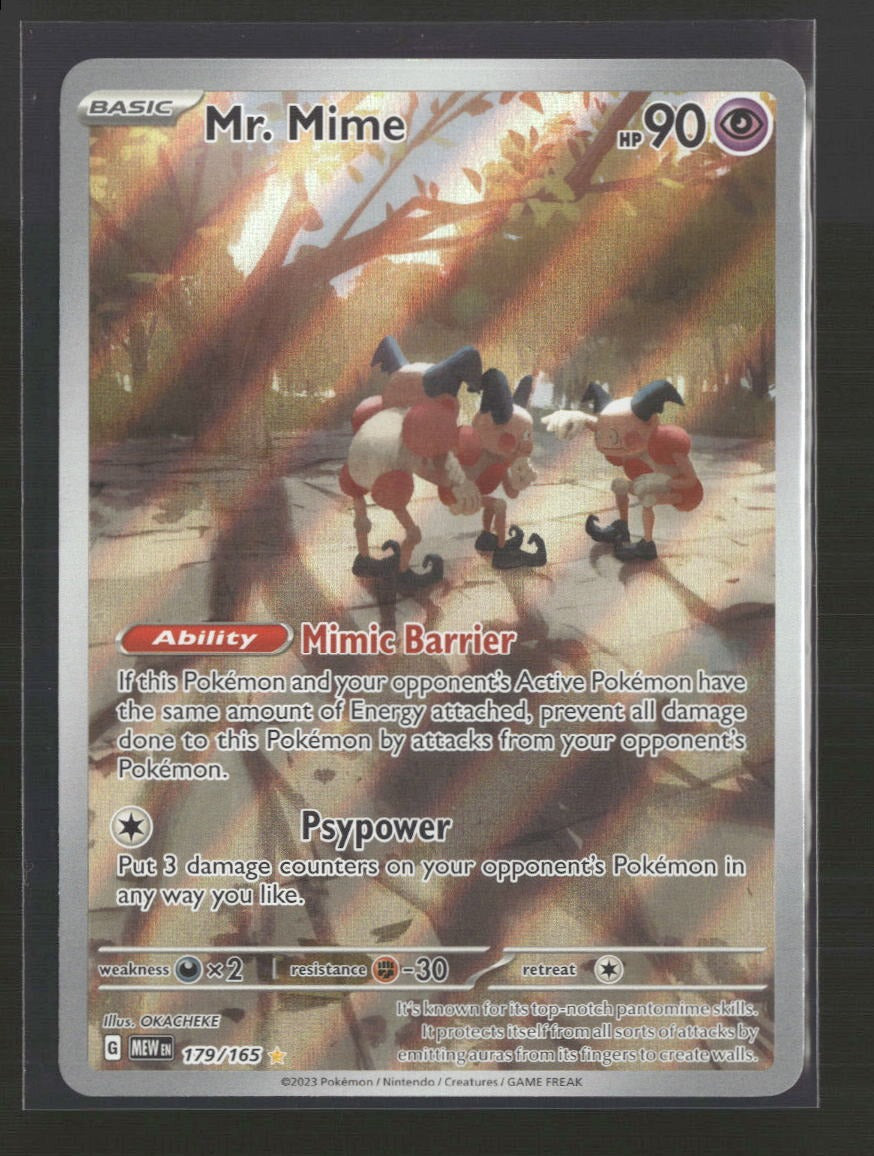 SV: Scarlet & Violet 151 Mr. Mime #179/165