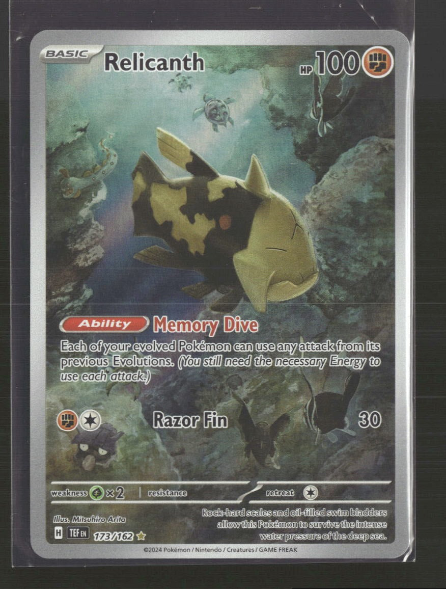 SV05: Temporal Forces Relicanth #173/162