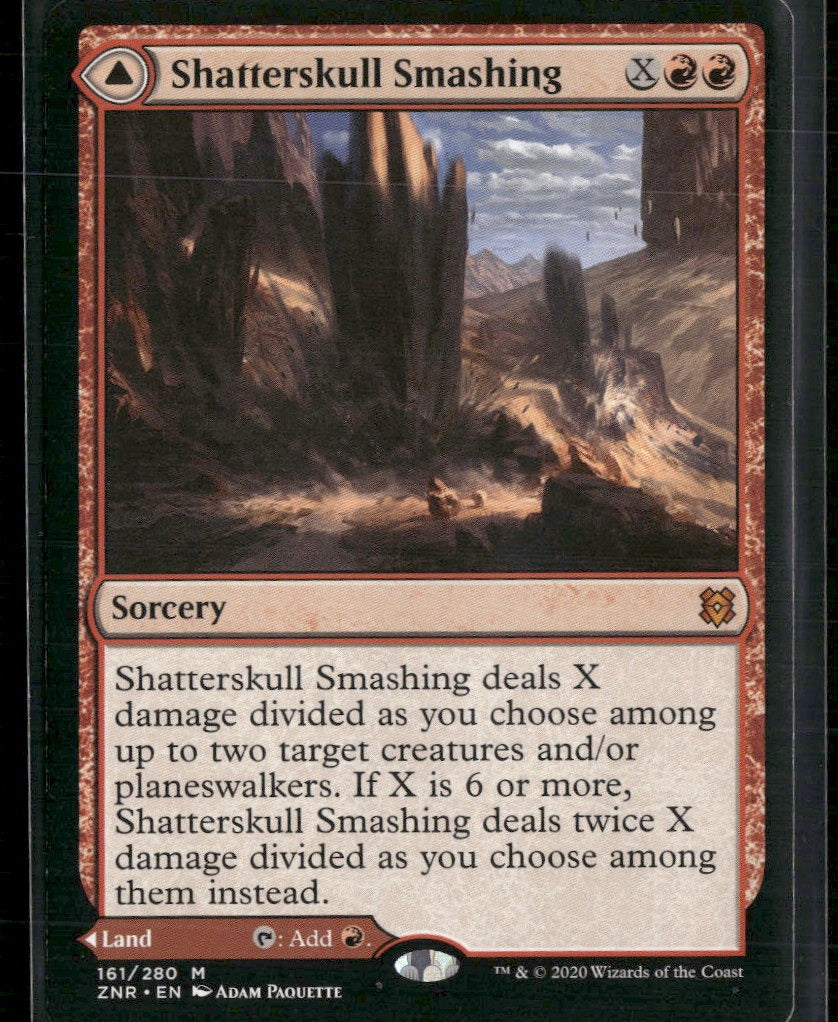 Zendikar Rising Shatterskull Smashing #161
