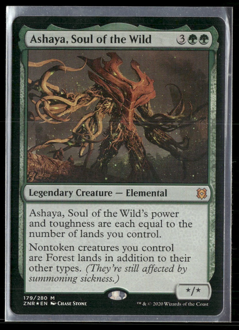 Zendikar Rising Ashaya, Soul of the Wild #179
