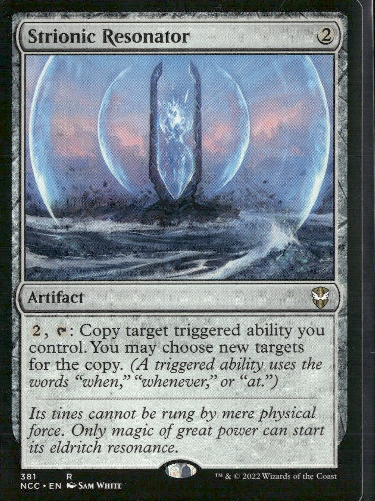 Commander: Streets of New Capenna Strionic Resonator #381