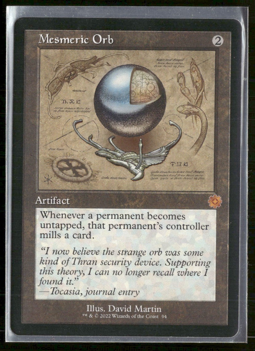 The Brothers' War: Retro Frame Artifacts Mesmeric Orb (Schematic) #94