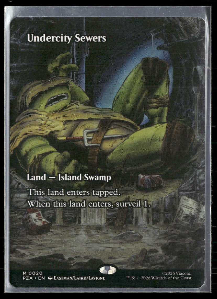 Teenage Mutant Ninja Turtles Source Material Undercity Sewers (Borderless) #20