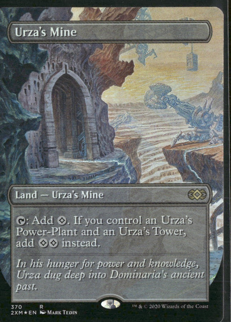 Double Masters Urza's Mine (Borderless) Foil #370