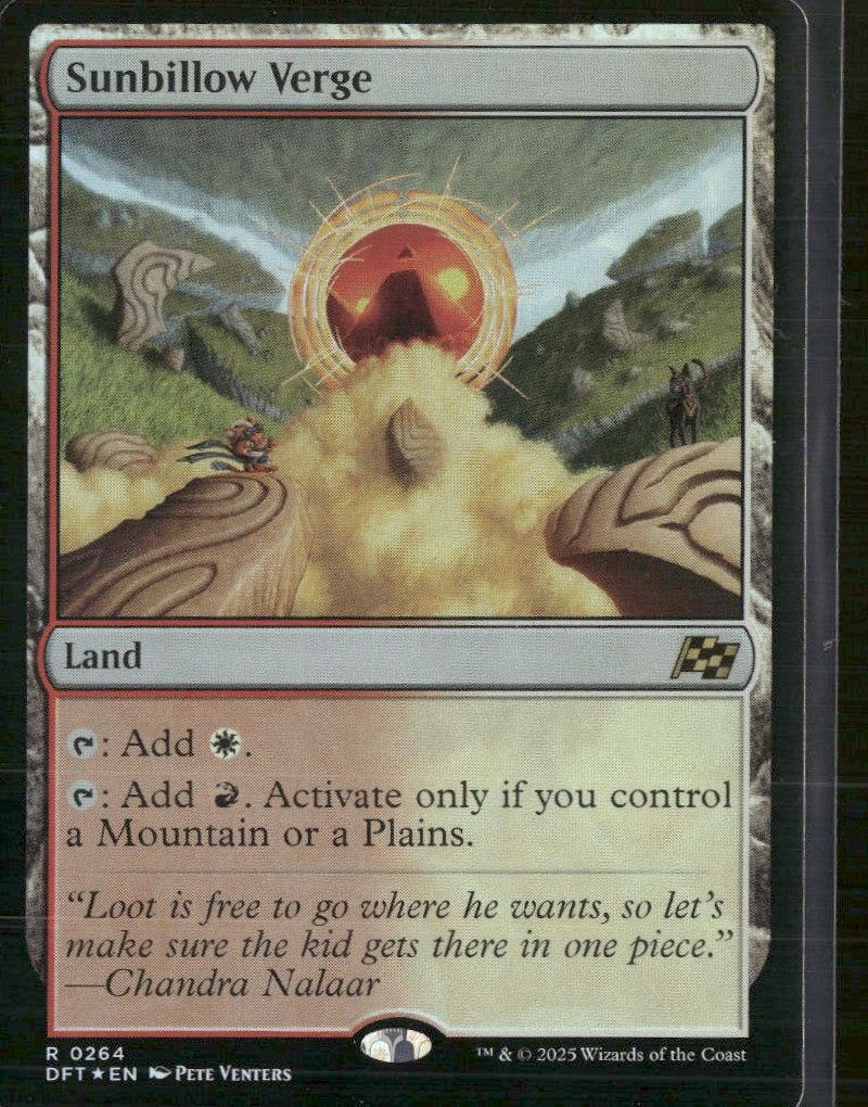 Aetherdrift Sunbillow Verge Foil #264