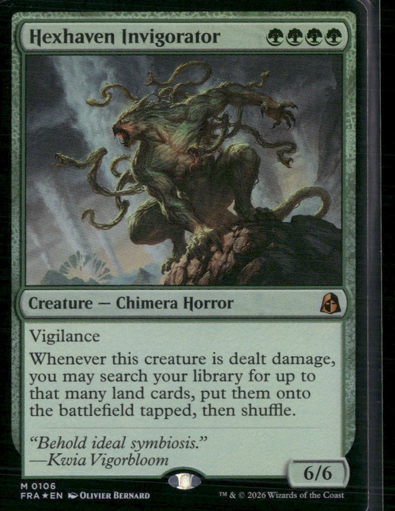 Reality Fracture Hexhaven Invigorator Foil #106