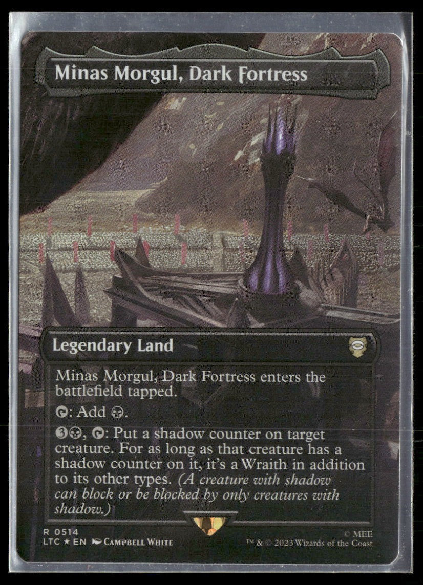 Commander: LOR: Tales of Middle-earth Minas Morgul Dark Fortress Borderless #514