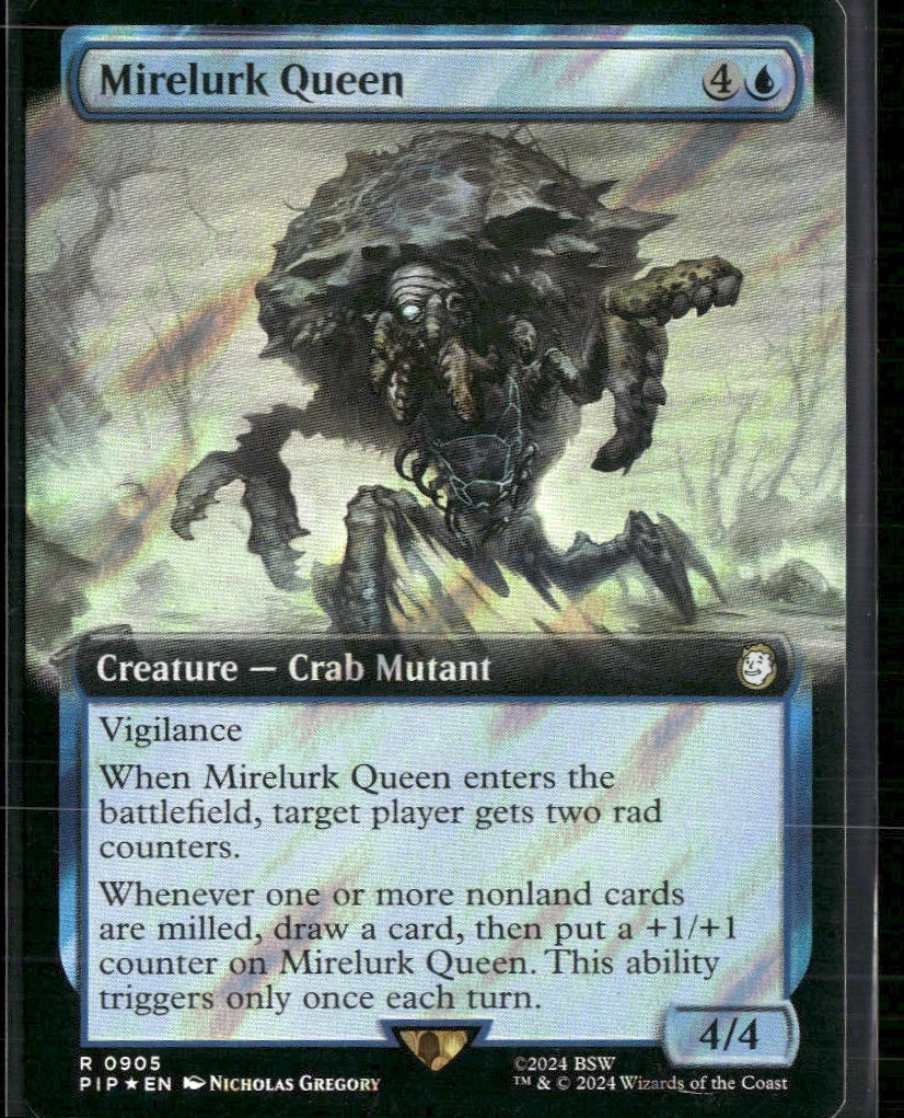 Universes Beyond: Fallout Mirelurk Queen (Extended Art) (Surge Foil) #905