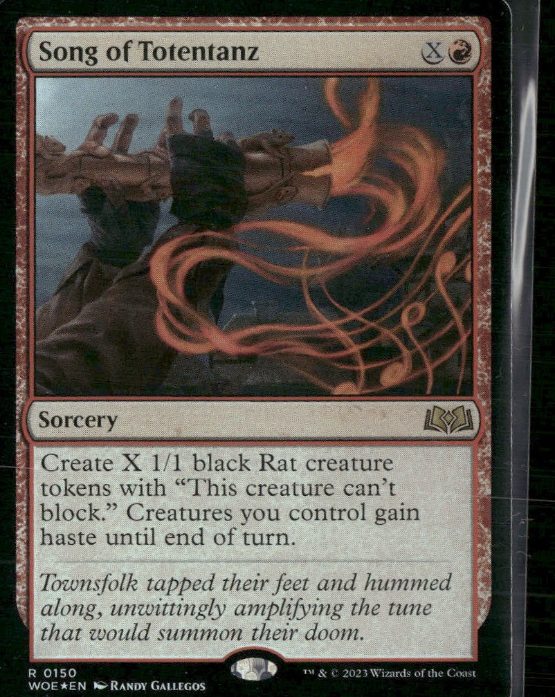 Wilds of Eldraine Song of Totentanz Foil #150