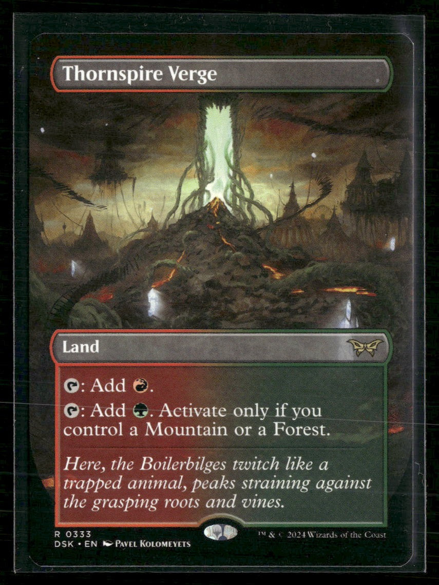 Duskmourn: House of Horror Thornspire Verge (Borderless) #333