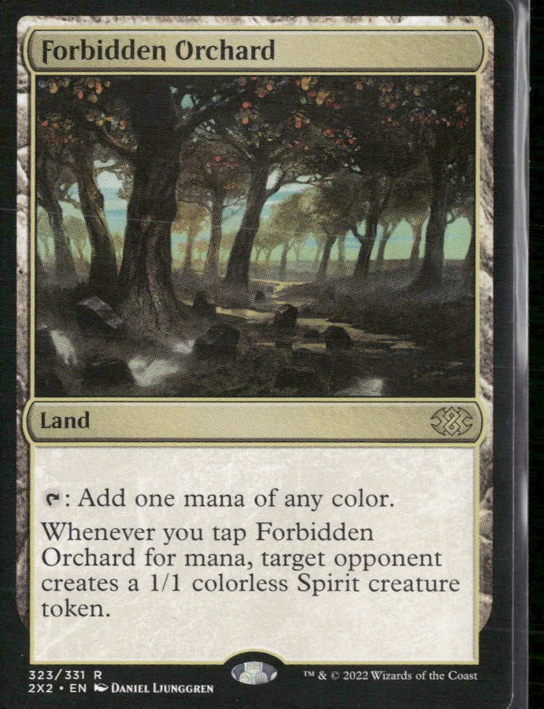 Double Masters 2022 Forbidden Orchard #323