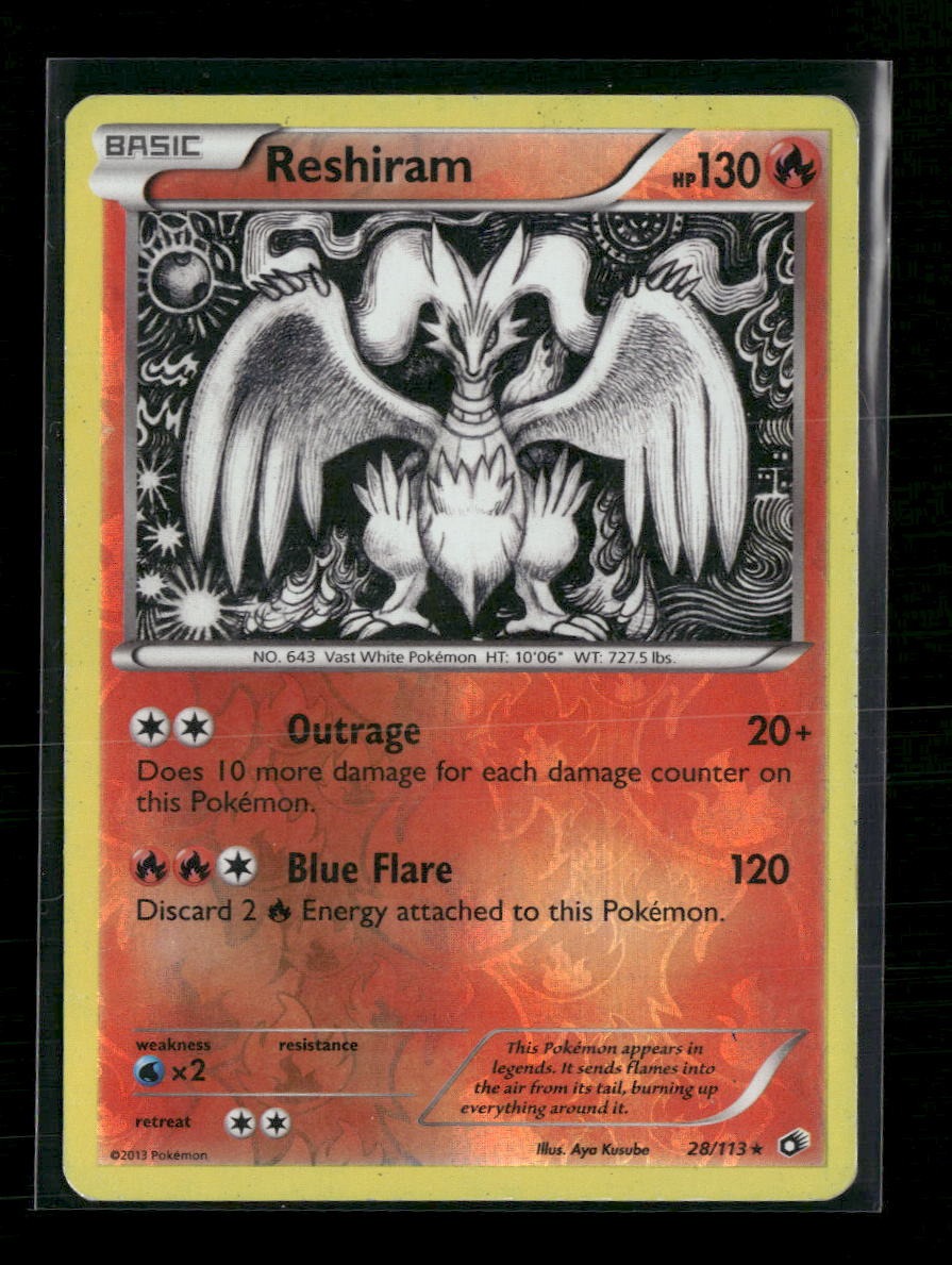 Legendary Treasures Reshiram #28/113