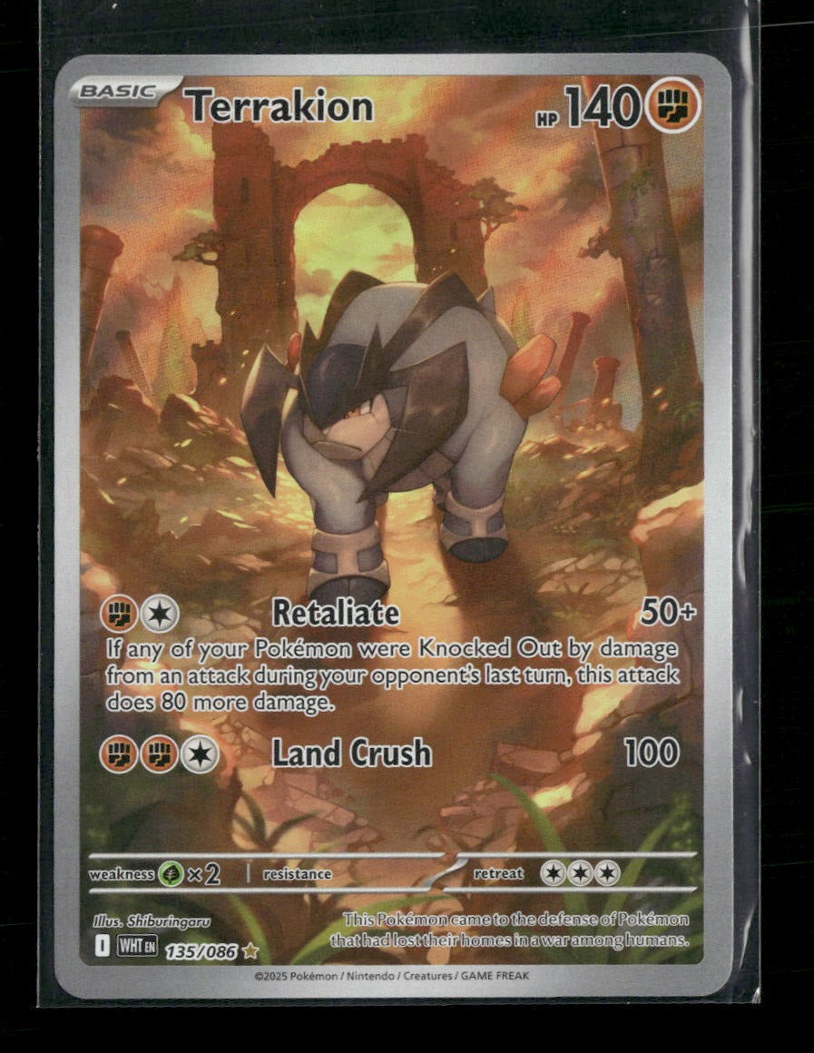SV: White Flare Terrakion #135/086