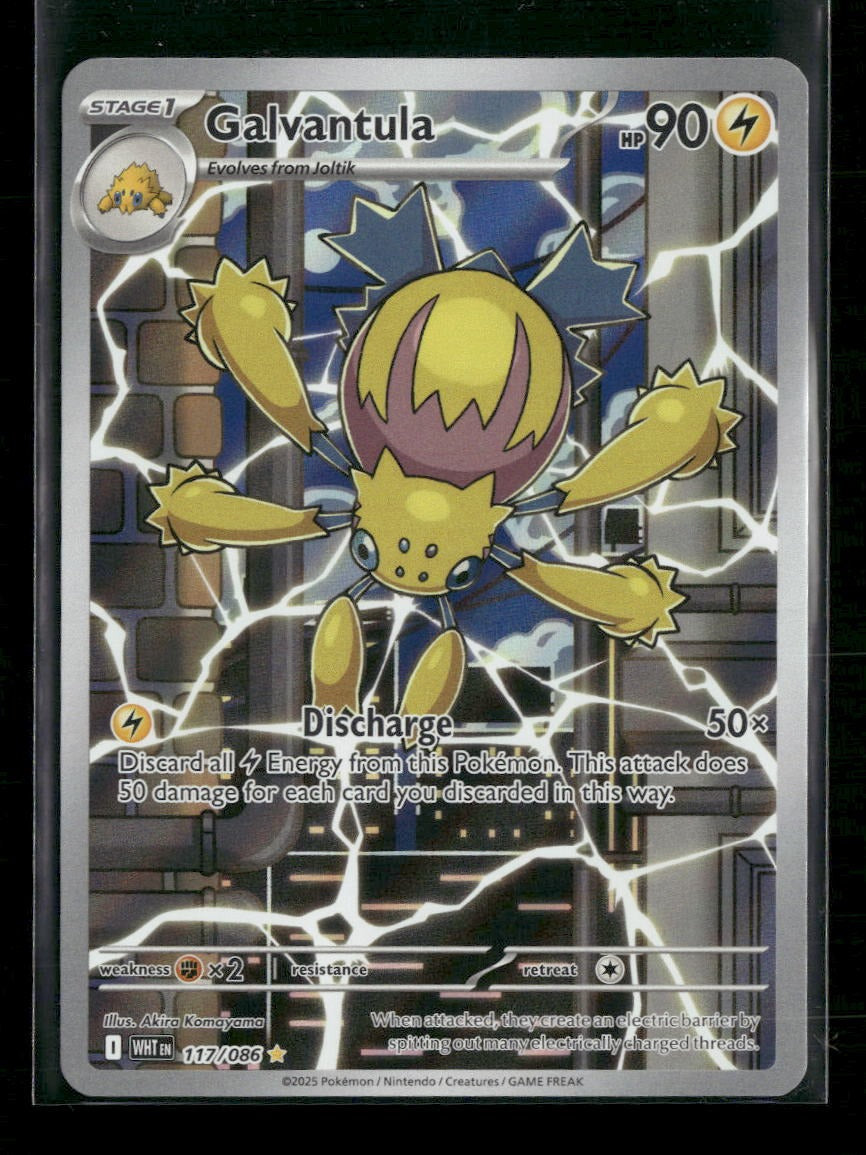 SV: White Flare Galvantula #117/086