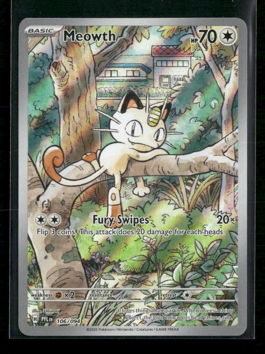 ME02: Phantasmal Flames Meowth #106/094