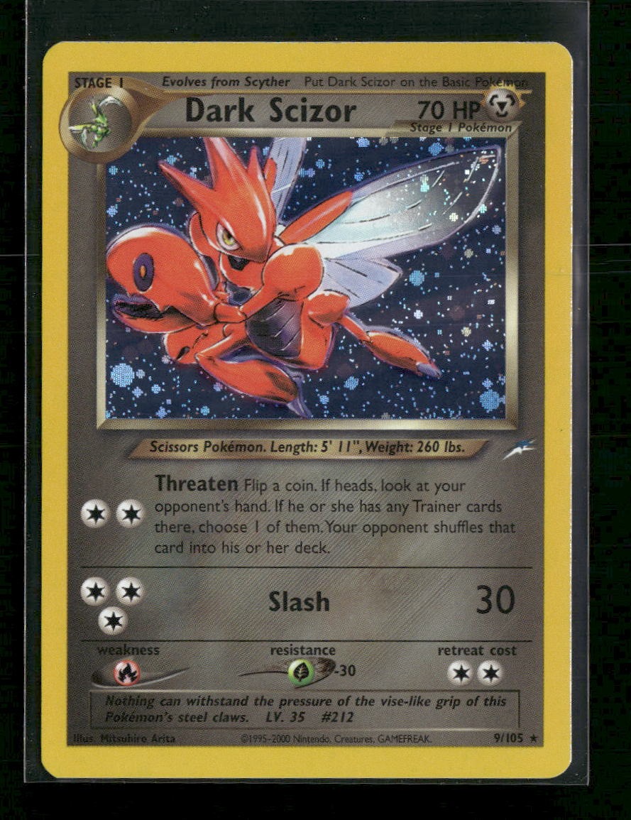 Neo Destiny Dark Scizor #009/105